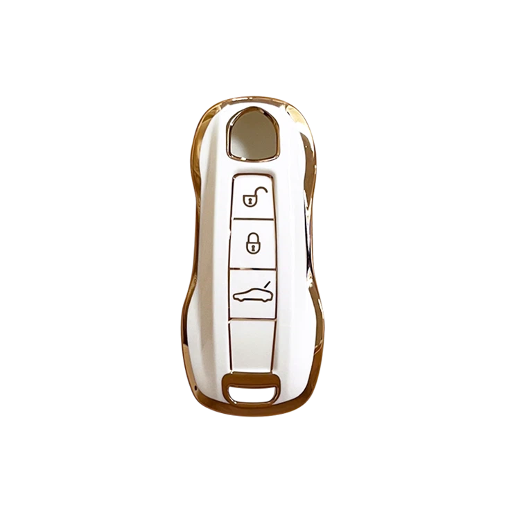 Porsche White Key Cover factory