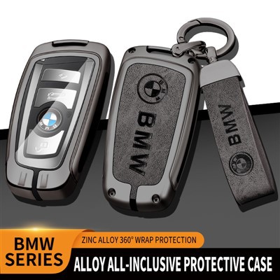 BMW lederen sleutel FOB